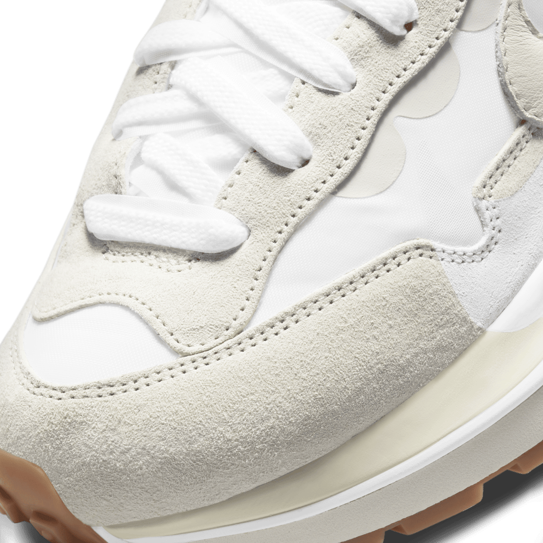 全新 sacai x Nike VaporWaffle“Sail”官图曝光!简约百搭! 货号:DD1875-100