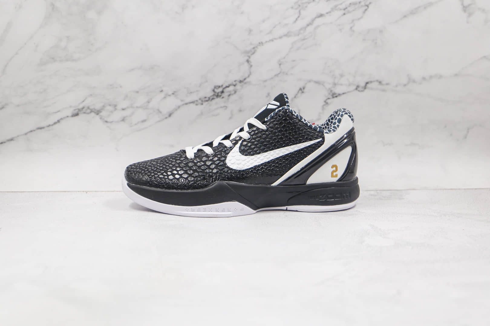 耐克Nike Kobe 6 Protro“Mamba Forever”纯原版本科比6实战篮球鞋黑白蛇纹原档案数据开发 (ID:65854) - 图片1