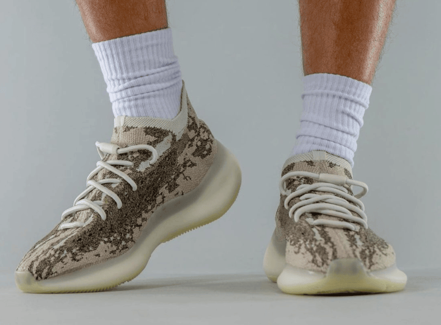 全新Yeezy 380“Stone Salt”曝光!上脚还有点帅! 货号:GZ0473