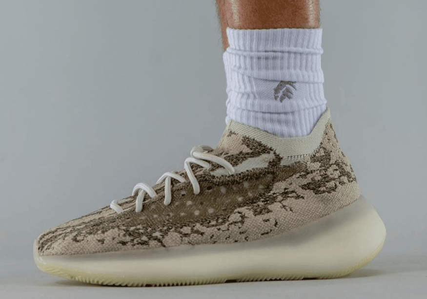 全新Yeezy 380“Stone Salt”曝光!上脚还有点帅! 货号:GZ0473