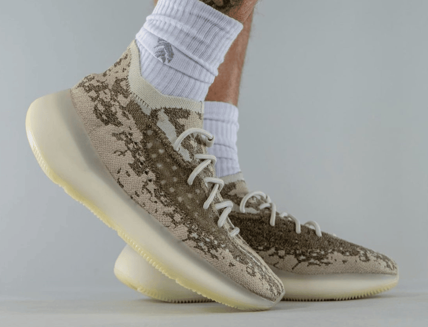 全新Yeezy 380“Stone Salt”曝光!上脚还有点帅! 货号:GZ0473