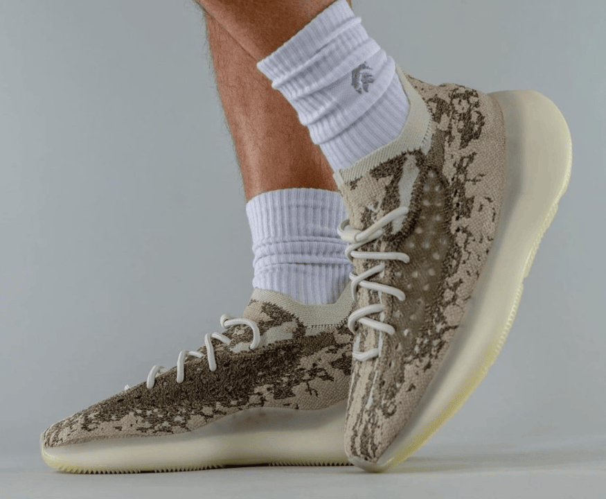 全新Yeezy 380“Stone Salt”曝光!上脚还有点帅! 货号:GZ0473