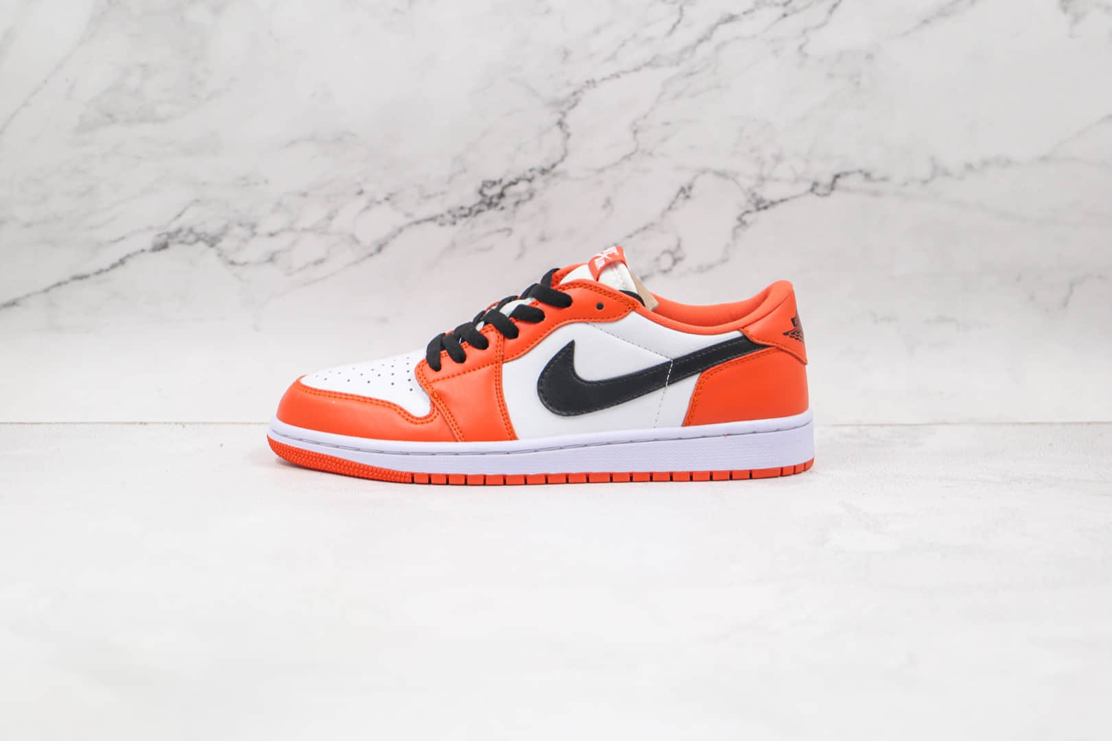 乔丹Air jordan 1 Low Shattered Backboard纯原版本低帮AJ1白橙黑扣碎板鞋原楦头纸板打造 (ID:66056) - 图片1