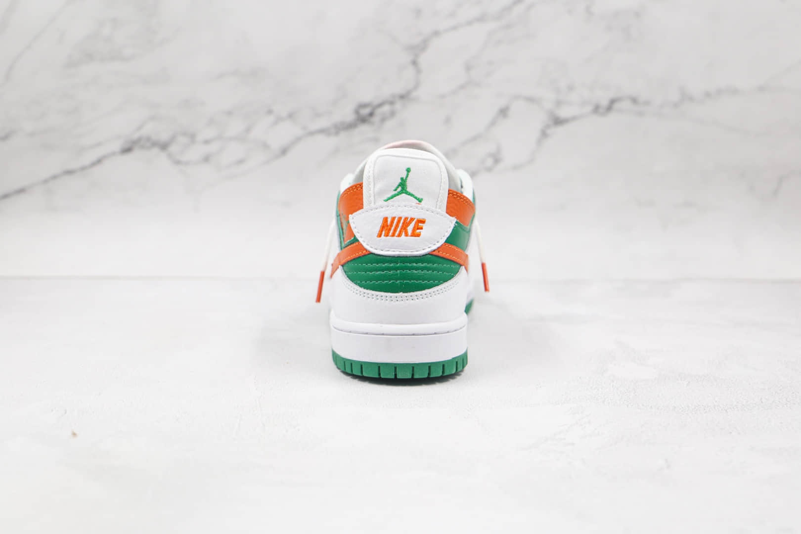 耐克Nike SB Dunk Low Custom Turdunken x Ziv Lee联名款纯原版本低帮SB DUNK断钩白绿色板鞋原盒原标 货号:304292-040