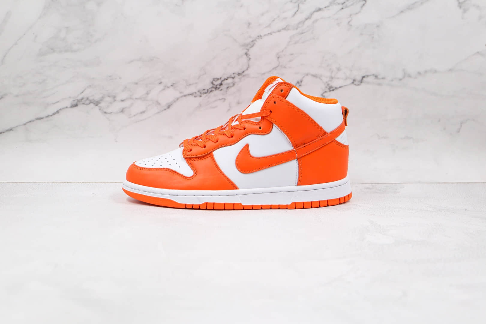 耐克Nike Dunk High “Syracuse”OG纯原版本高帮Dunk雪橙大学白橙色原标原盒 (ID:66414) - 图片1