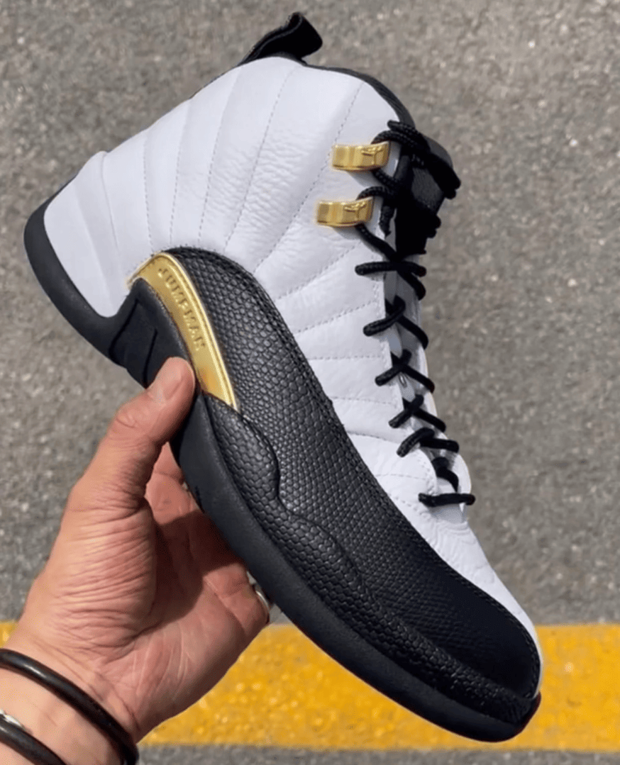 酷似AJ12金扣!全新Air Jordan 12 “Royalty”十月登场! 货号:CT8013-170
