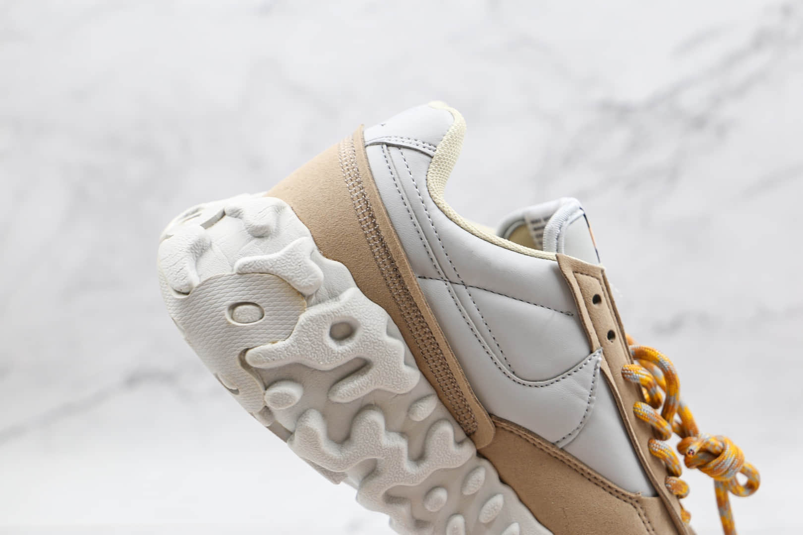 耐克Nike ISPA OverReact纯原版本瑞亚机能玫瑰花刺绣ISPA卡其色老爹鞋原楦头纸板打造 货号:DA9784-001