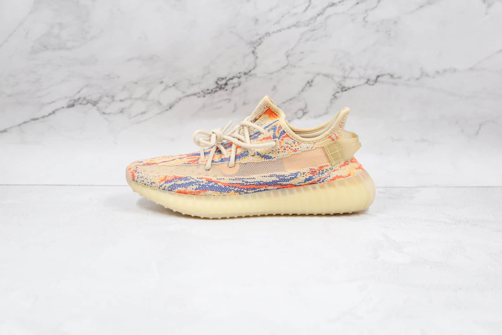 阿迪达斯Adidas Yeezy Boost 350 V2 MX Oat纯原版本椰子350V2暴龙兽燕麦三色迷彩爆米花跑鞋原盒原标 (ID:66679) - 图片1