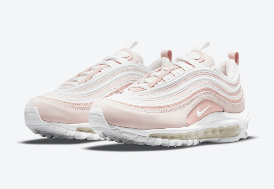 粉白少女心!复古跑鞋Nike Air Max 97新配色即将登场! 货号:DJ3874-600