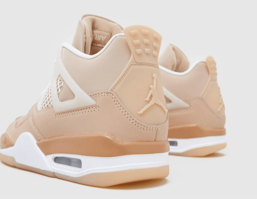 这双AJ有点粉嫩!AJ4 “Shimmer” 最新实物图曝光! 货号:DJ0675-200