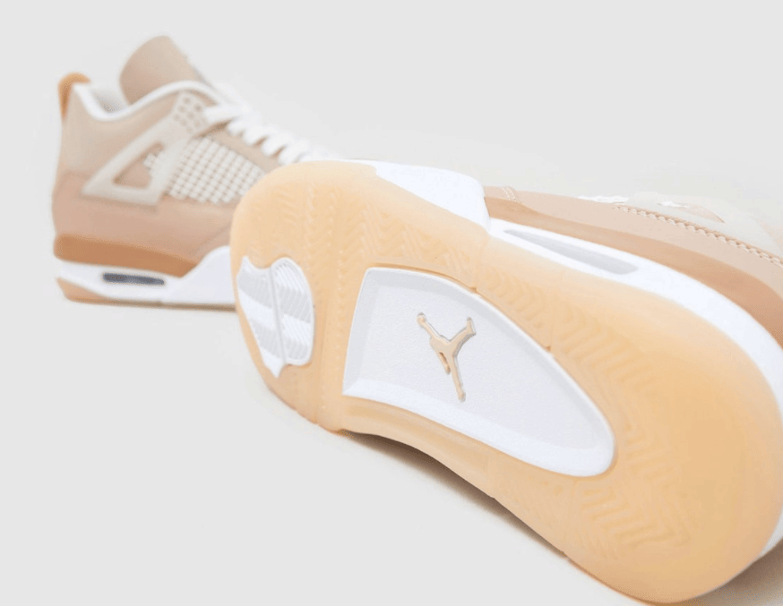 这双AJ有点粉嫩!AJ4 “Shimmer” 最新实物图曝光! 货号:DJ0675-200
