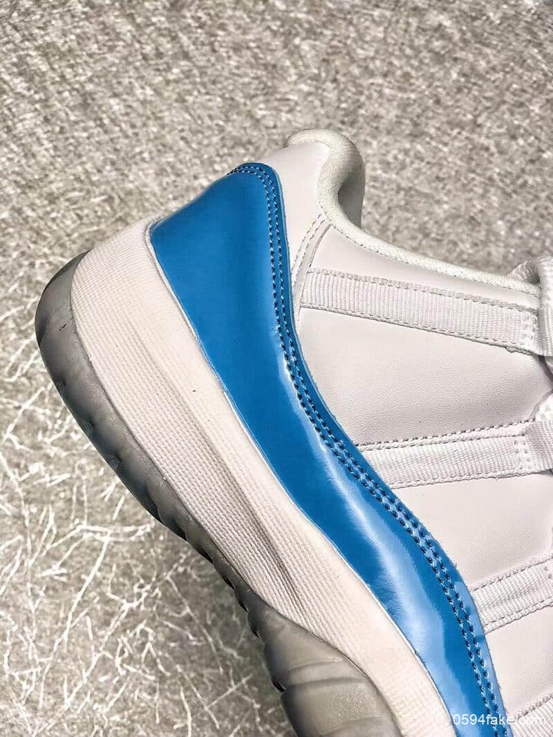 乔丹Air Jordan 11 Low Columbia纯原版本AJ11低帮原厂真碳实战篮球鞋 货号:528895-106