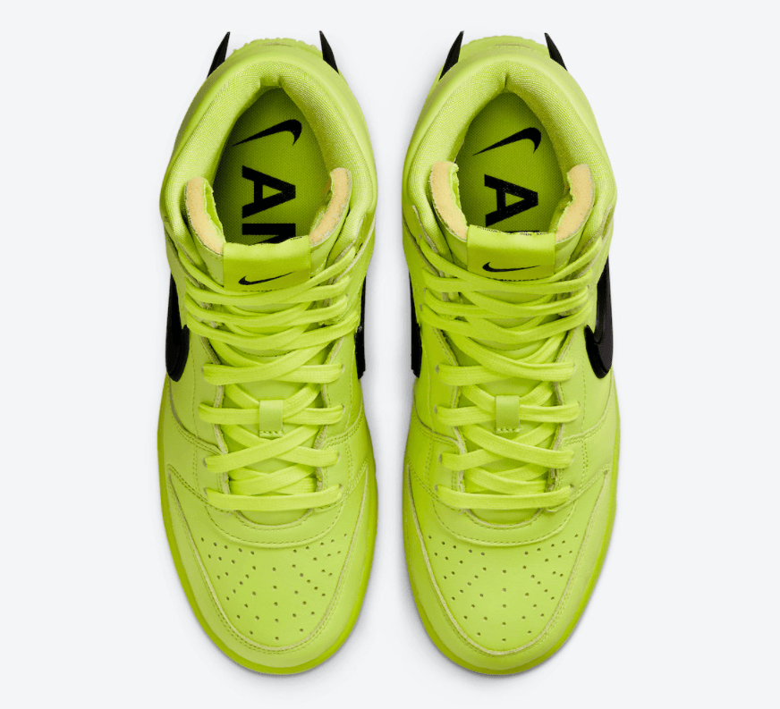 Ambush x Nike Dunk Hi“荧光绿”官图释出!月底登场! 货号:CU7544-300