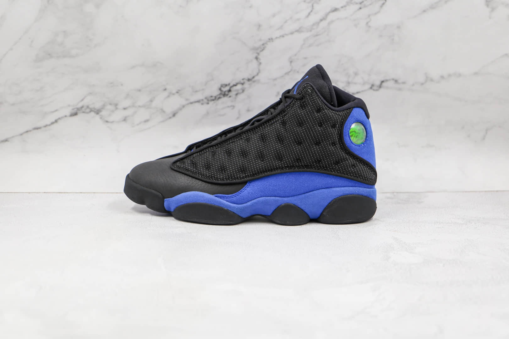 乔丹Air Jordan 13 XIII纯原版本黑蓝色皇家蓝AJ3篮球鞋原楦头纸板打造 (ID:67232) - 图片1