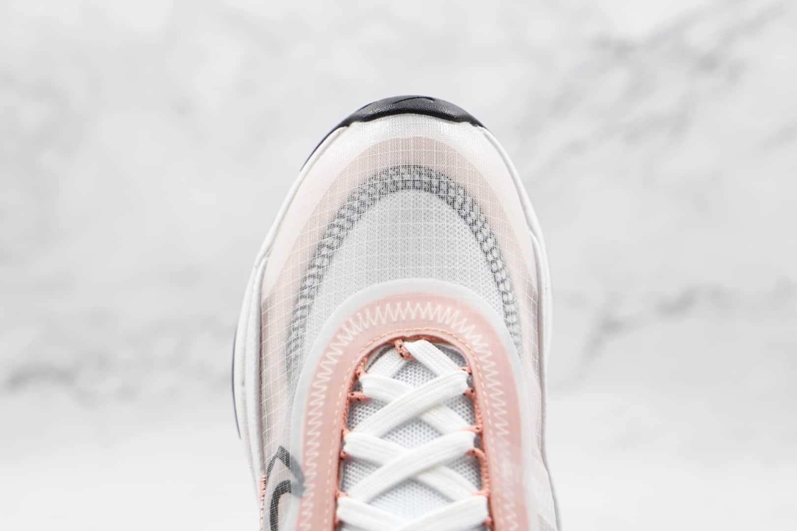 耐克Nike Air Max 2090纯原版本樱花粉网面Max2090太空大气垫鞋原档案数据开发 货号:CV8727-100