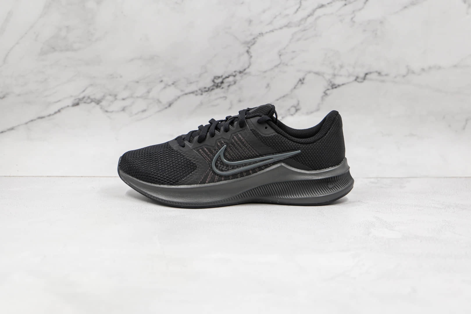 耐克NiKe Downshifter 11纯原版本登月11代黑色网面透气跑步鞋原楦头纸板打造 (ID:67265) - 图片1