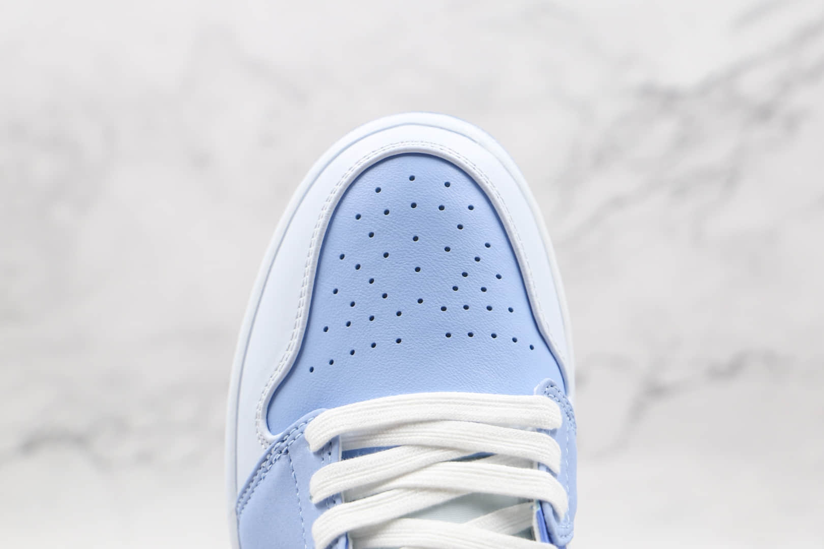 乔丹Air Jordan 1 Low Mighty Swooshers纯原版本低帮AJ1蓝色动漫板鞋原楦头纸板打造 货号:DM5442-040