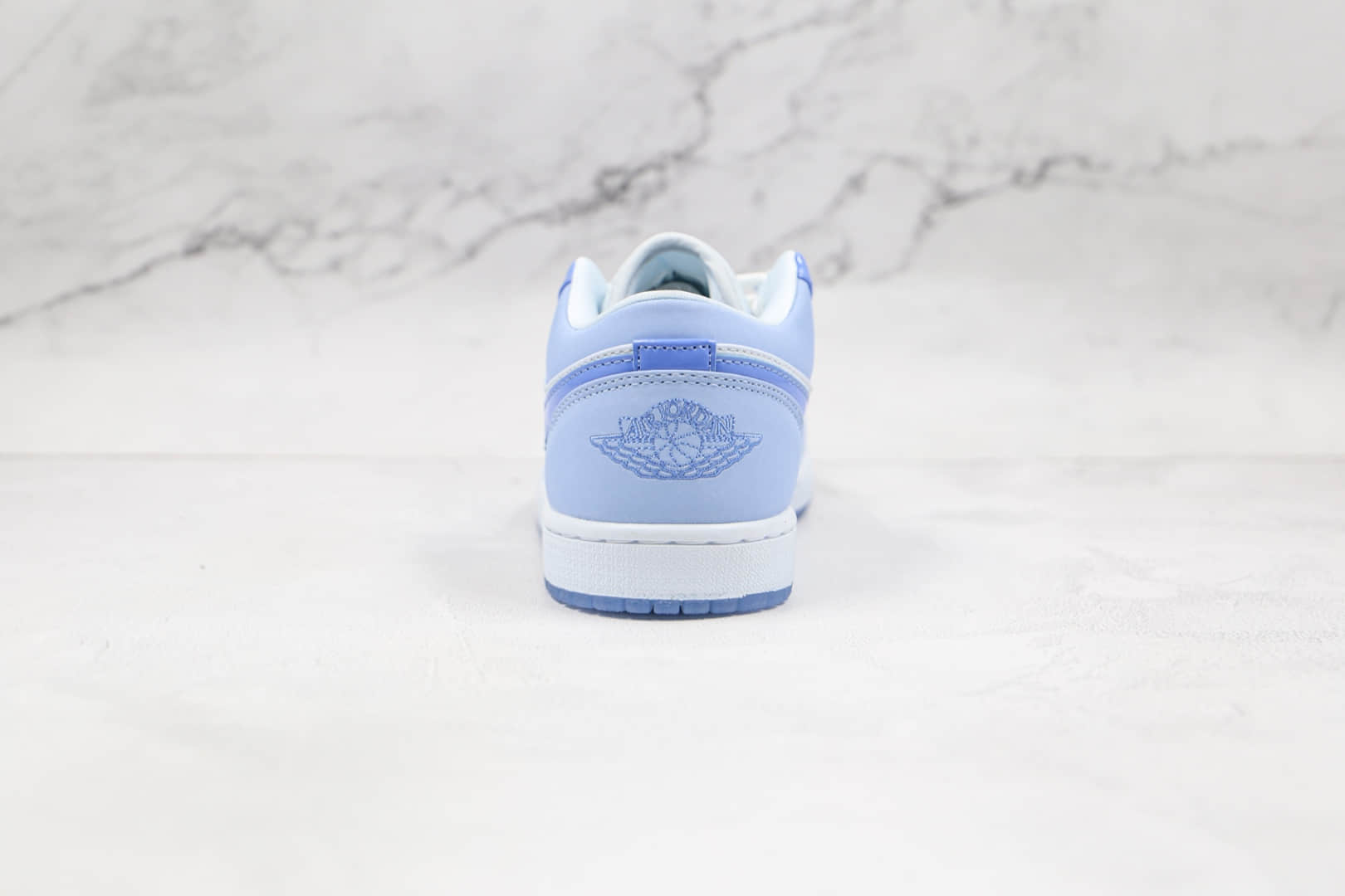 乔丹Air Jordan 1 Low Mighty Swooshers纯原版本低帮AJ1蓝色动漫板鞋原楦头纸板打造 货号:DM5442-040