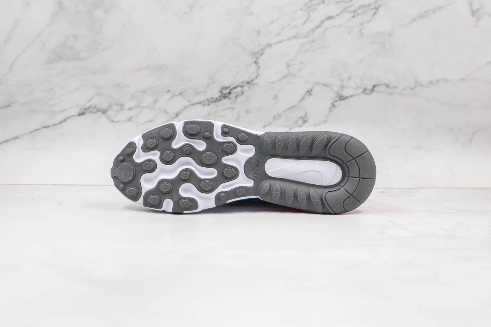 耐克Nike React Air Max 270V2纯原版本半掌气垫Max270二代白蓝色气垫鞋原档案数据开发 货号:DA2400-800