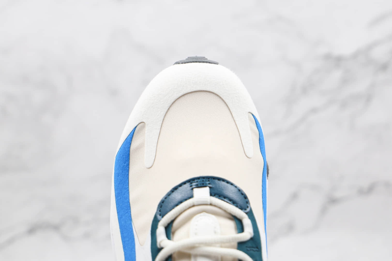 耐克Nike React Air Max 270V2纯原版本半掌气垫Max270二代白蓝色气垫鞋原档案数据开发 货号:DA2400-800
