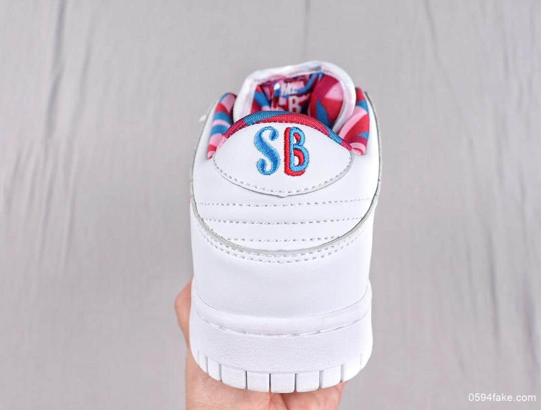 耐克Parra x Nike SB Dunk Low街头滑板鞋公司级版本耐克艺术家联名款SB系列低帮运动鞋 货号:CN4504-100
