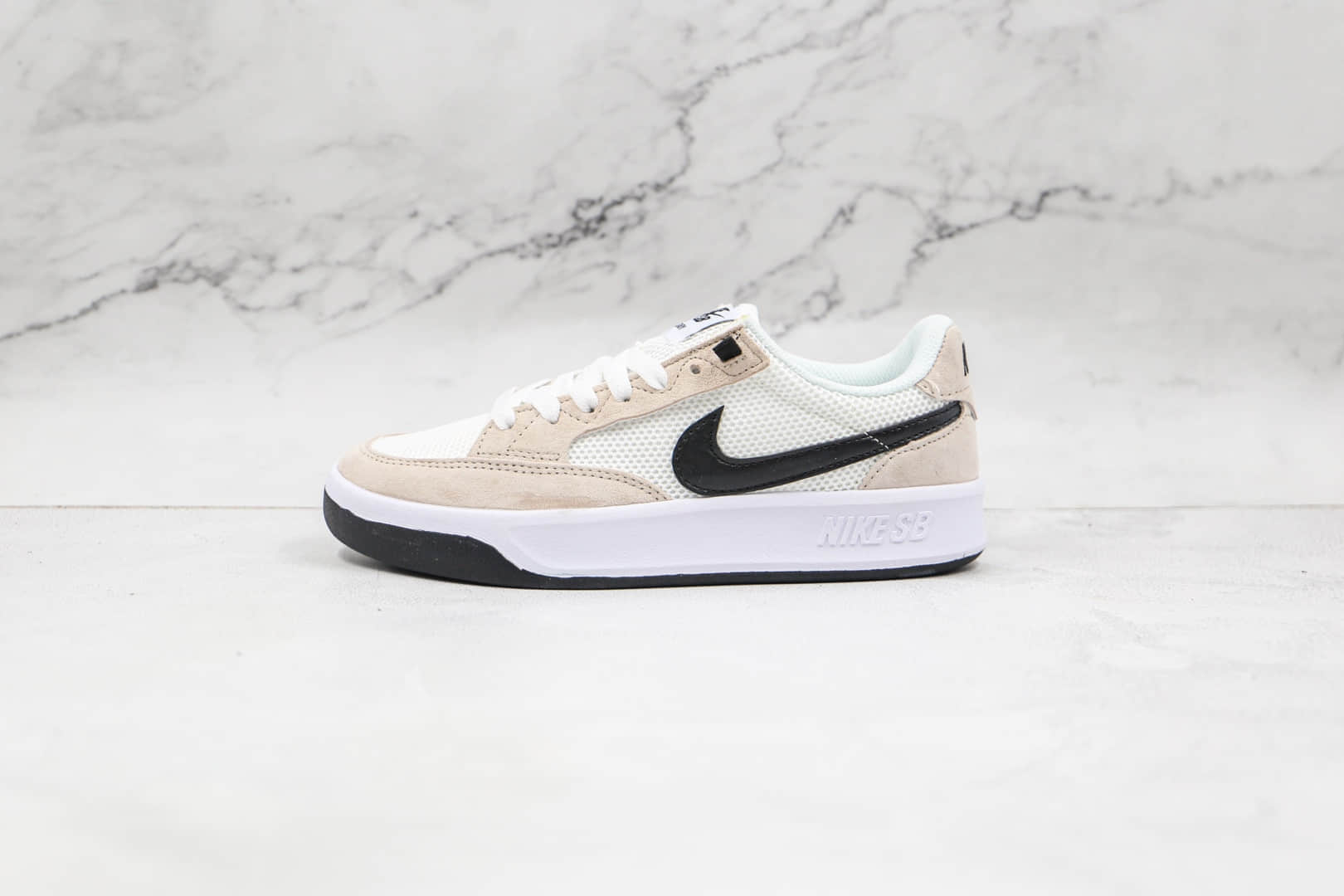 耐克Nike SB Adversary PRM纯原版本厚底低帮SB奶茶色黑钩板鞋原档案数据开发 (ID:67766) - 图片1