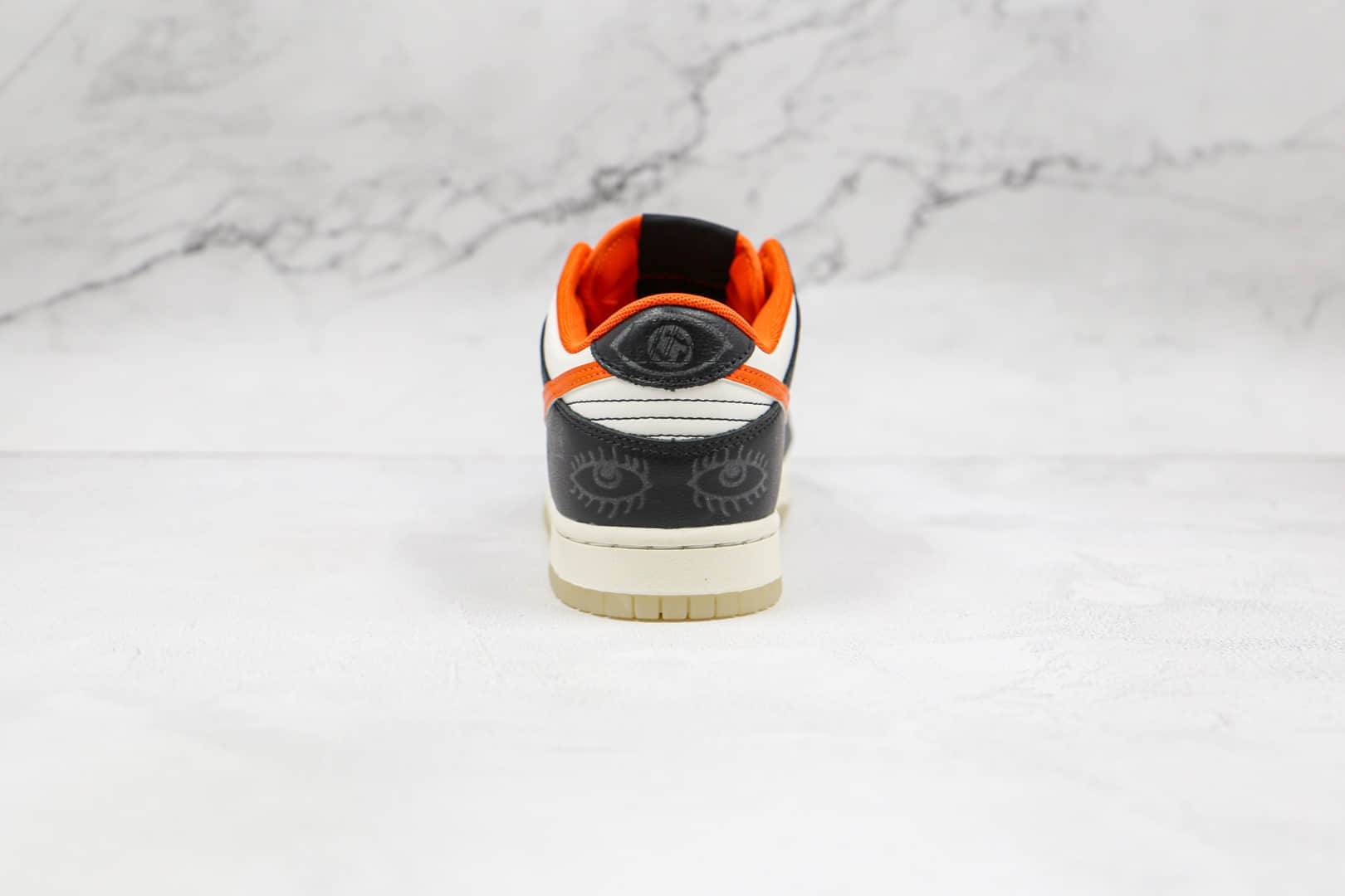 耐克NiKe Dunk SB Low纯原版本低帮SB DUNK黑白橙夜光万圣节板鞋内置气垫 货号:DD3357-100