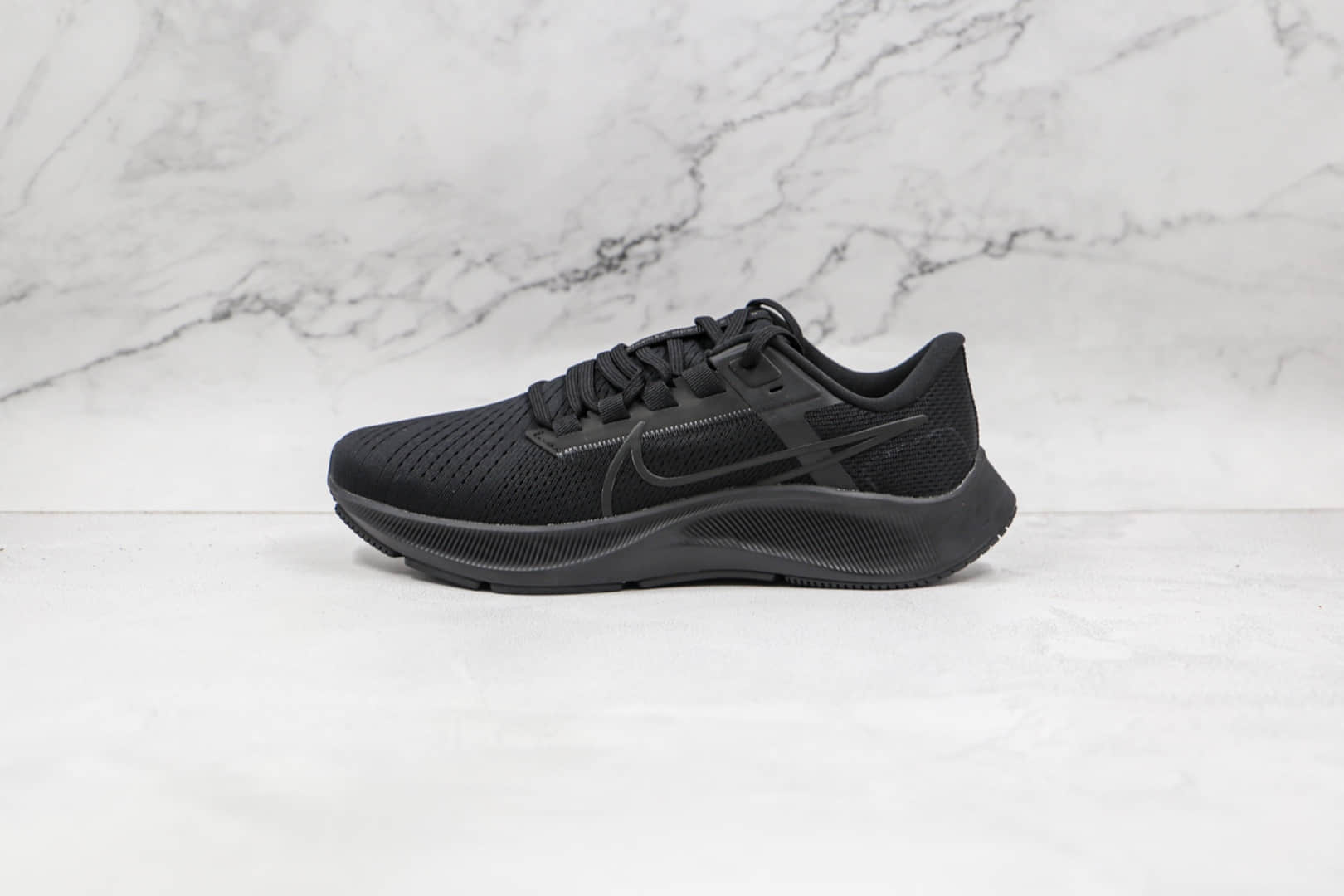 耐克Nike Air Zoom Pegasus 38纯原版本登月38代纯黑色慢跑鞋原档案数据开发 (ID:67937) - 图片1