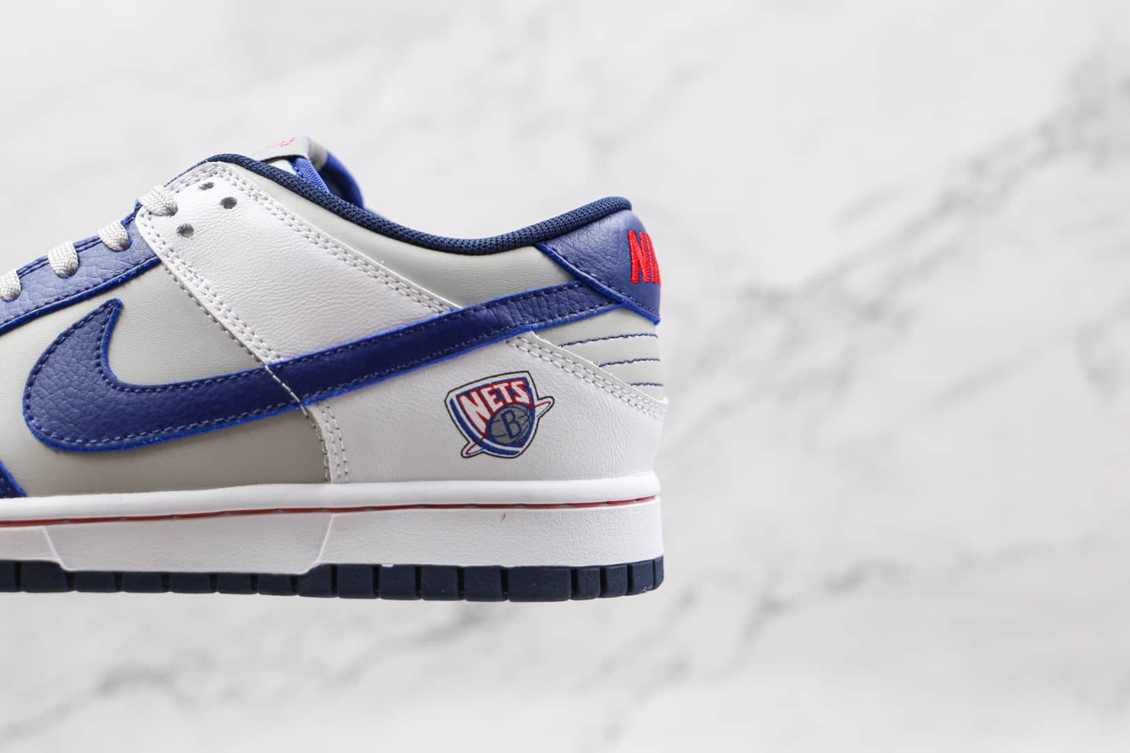 耐克Nike Dunk Low EMB x NBA联名款纯原版本低帮SB DUNK篮网配色板鞋原档案数据开发 货号:DD3363-001