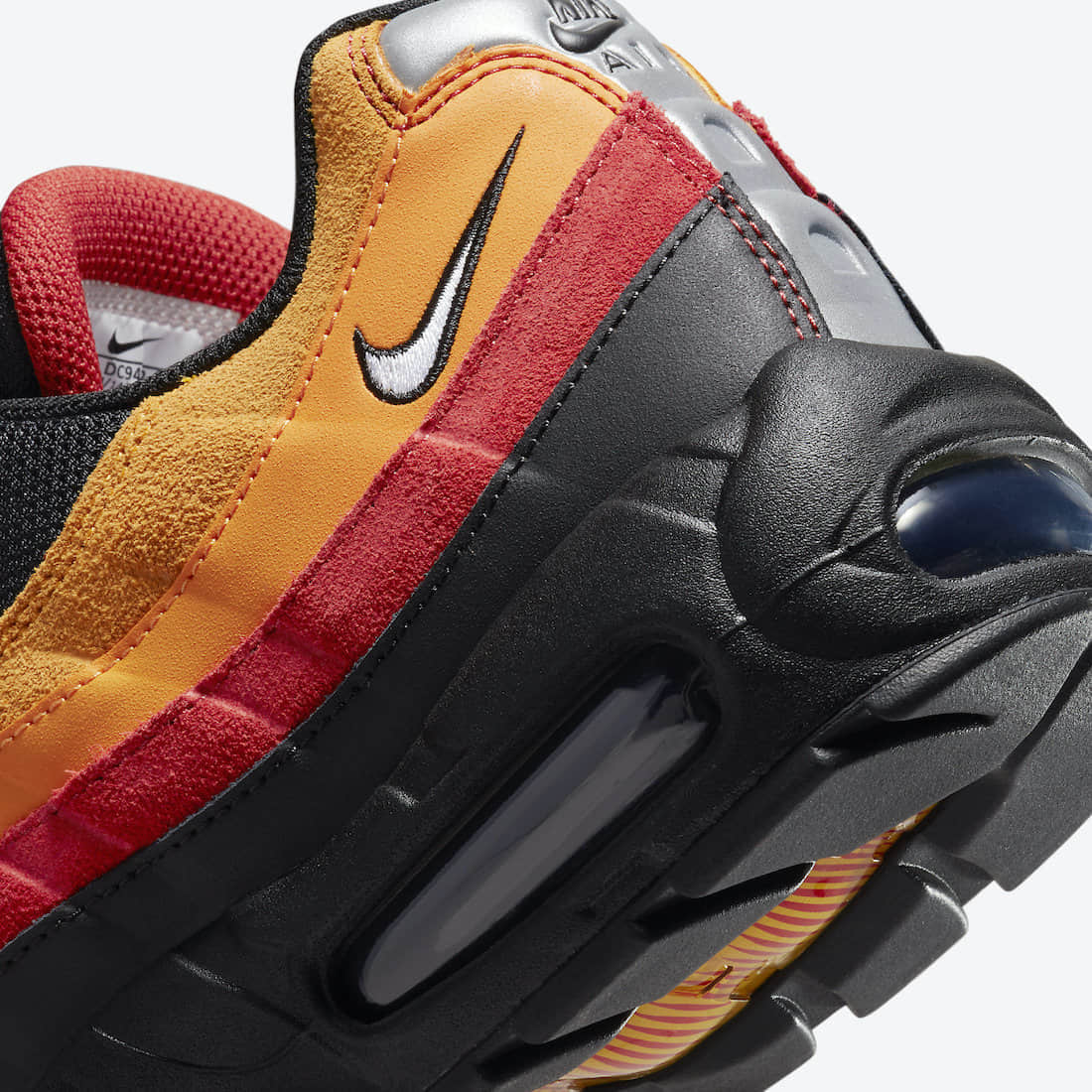 西红柿炒蛋!Nike复古跑鞋Air Max 95新配色即将发售! 货号:DC9412-001