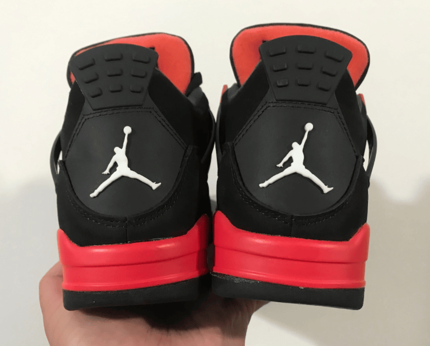 “红雷神”!全新黑红 AJ4 实物曝光! 货号:CT8527-016