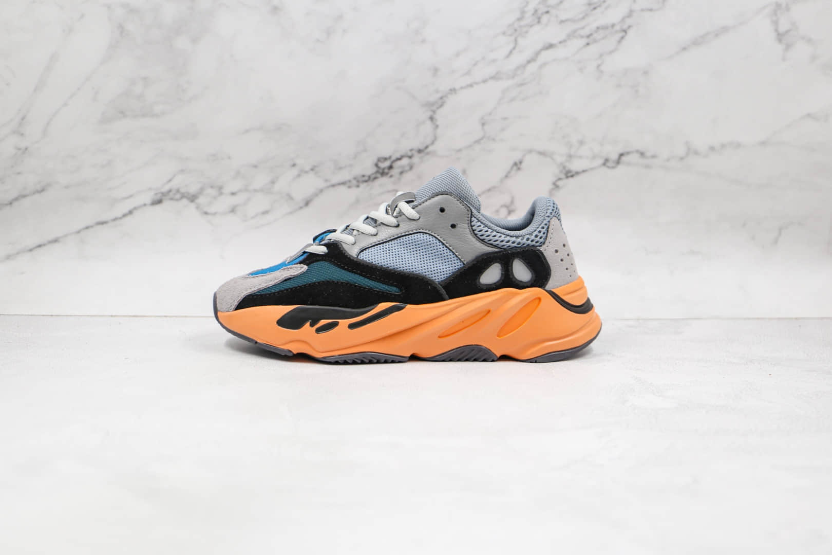 阿迪达斯Adidas Yeezy Boost 700纯原版本椰子700黑橙色爆米花老爹鞋原楦头纸板打造 (ID:68207) - 图片1