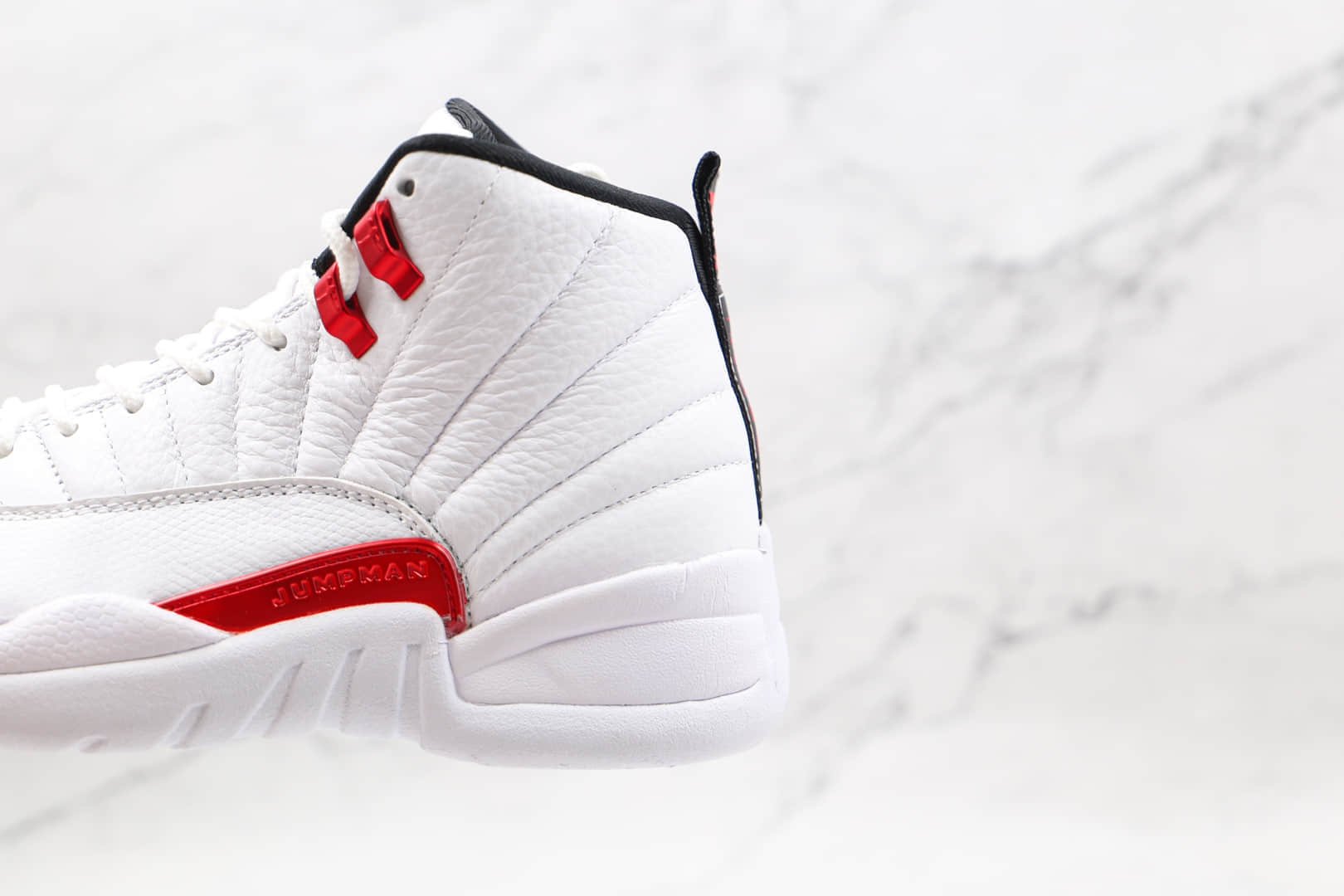 乔丹Air Jordan 12 Twist纯原版本白红色AJ12篮球鞋原档案数据开发 货号：CT8013-106