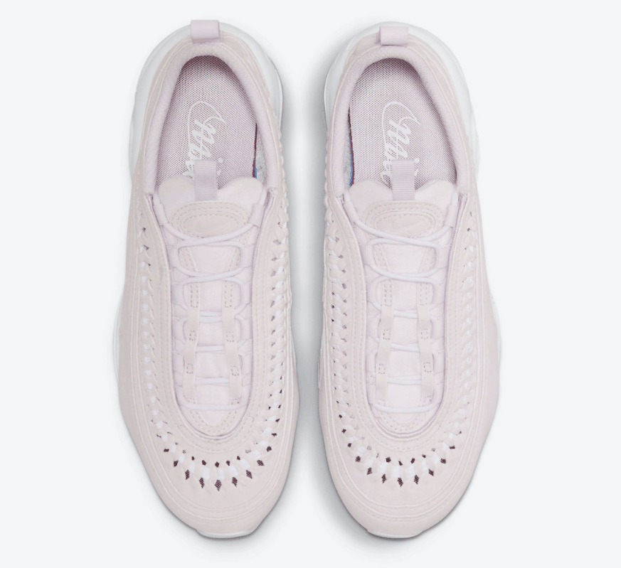 粉色少女心!全新配色Air Max 97现已发售! 货号:DC4144-500