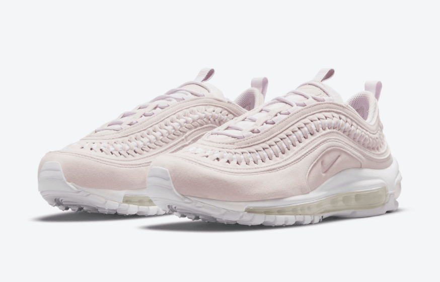 粉色少女心!全新配色Air Max 97现已发售! 货号:DC4144-500