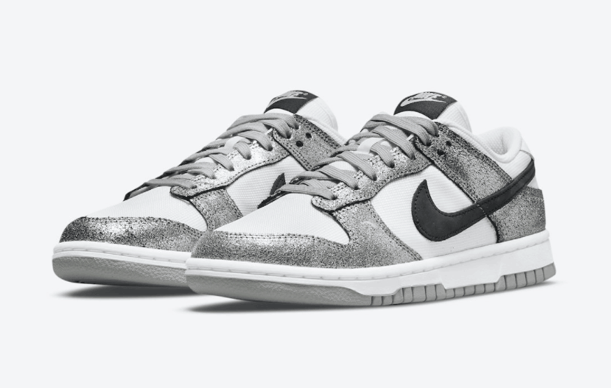 亮眼白银！Nike Dunk Low全新配色首度曝光！ (ID:68729) - 图片1