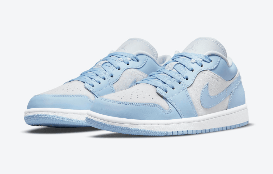 这双AJ也太小清新了！全新AJ1 Low“大学蓝”即将登场！ (ID:68739) - 图片1