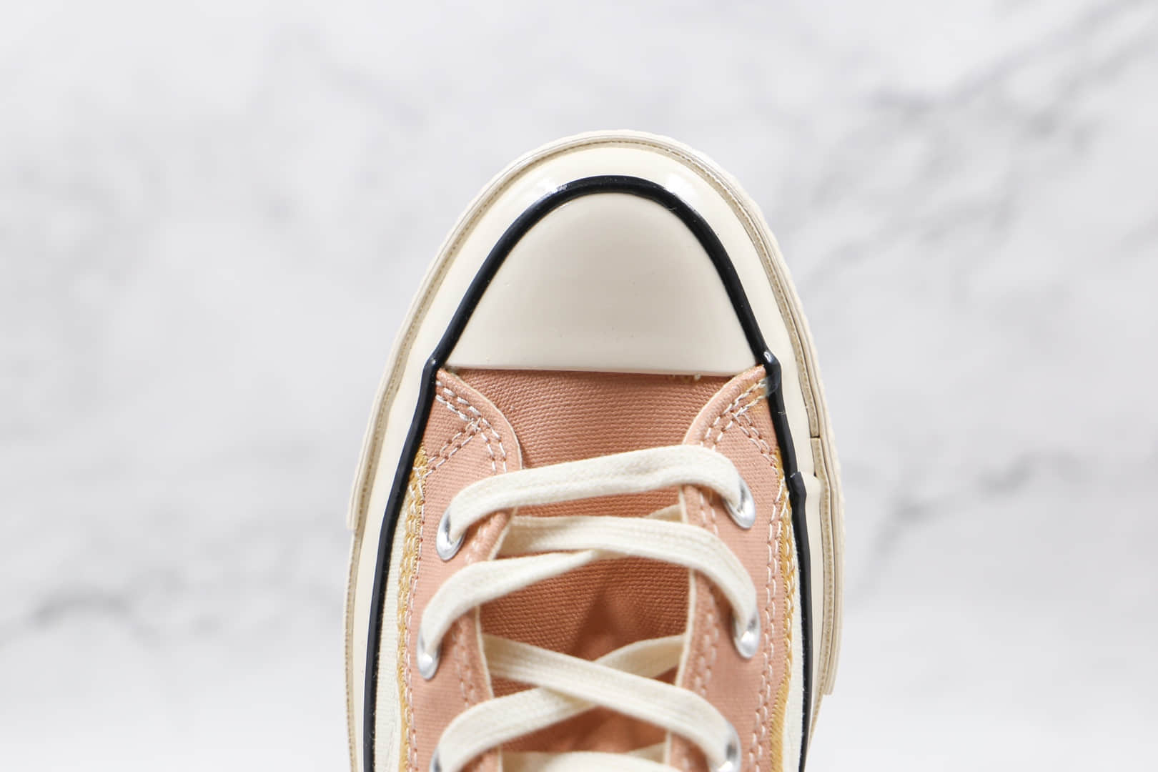 匡威Converse x WABI-SABI联名款公司级版本高帮侘寂风图案硫化帆布鞋原盒原标 货号:572423C