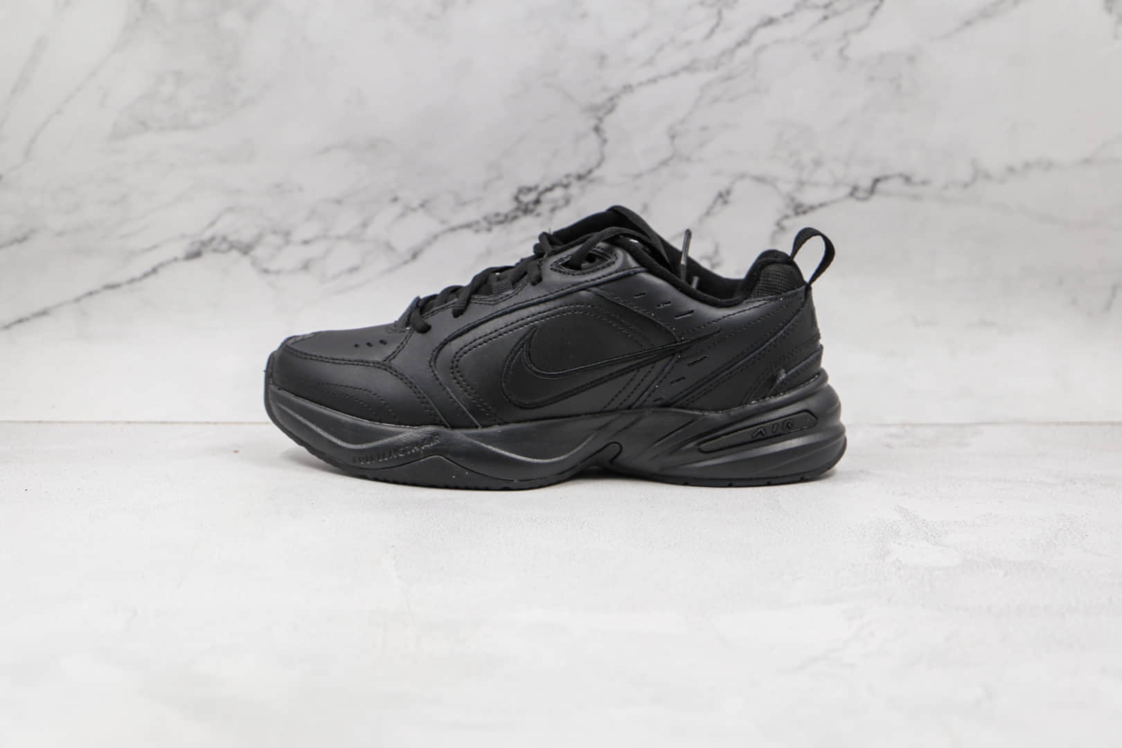耐克Nike Air Monarch M2K纯原版本复古M2k纯黑色老爹鞋原盒原标 货号:415445-001