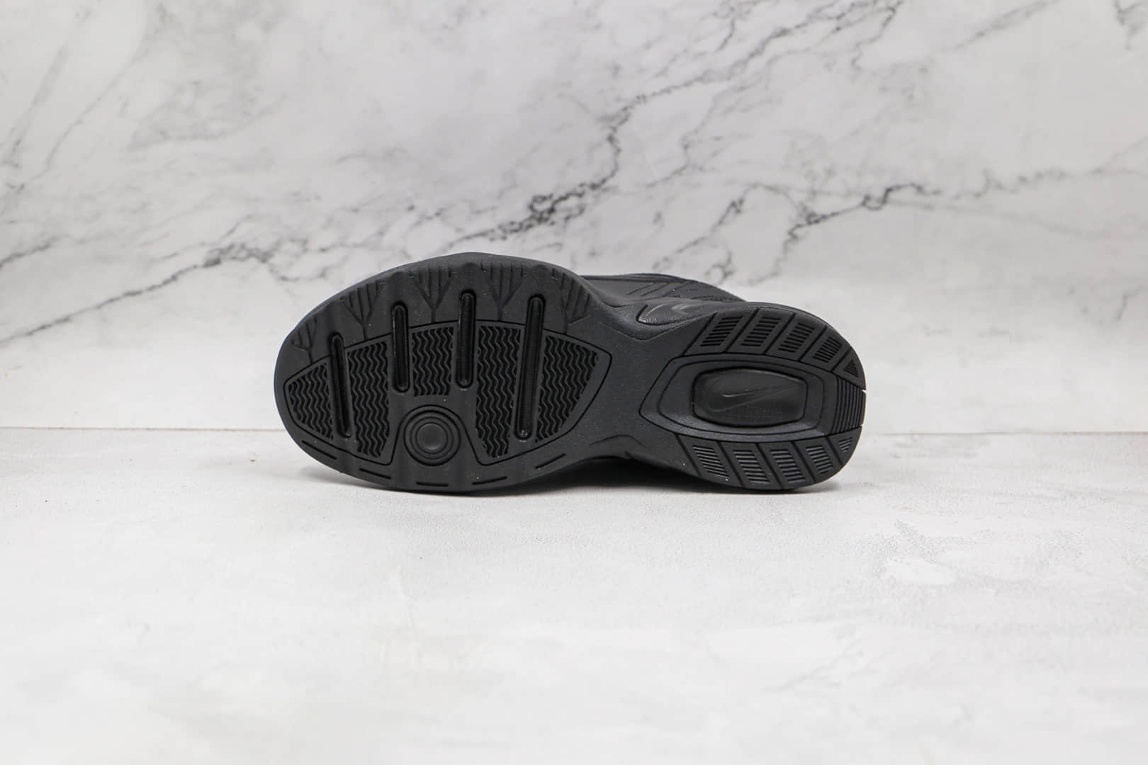 耐克Nike Air Monarch M2K纯原版本复古M2k纯黑色老爹鞋原盒原标 货号:415445-001