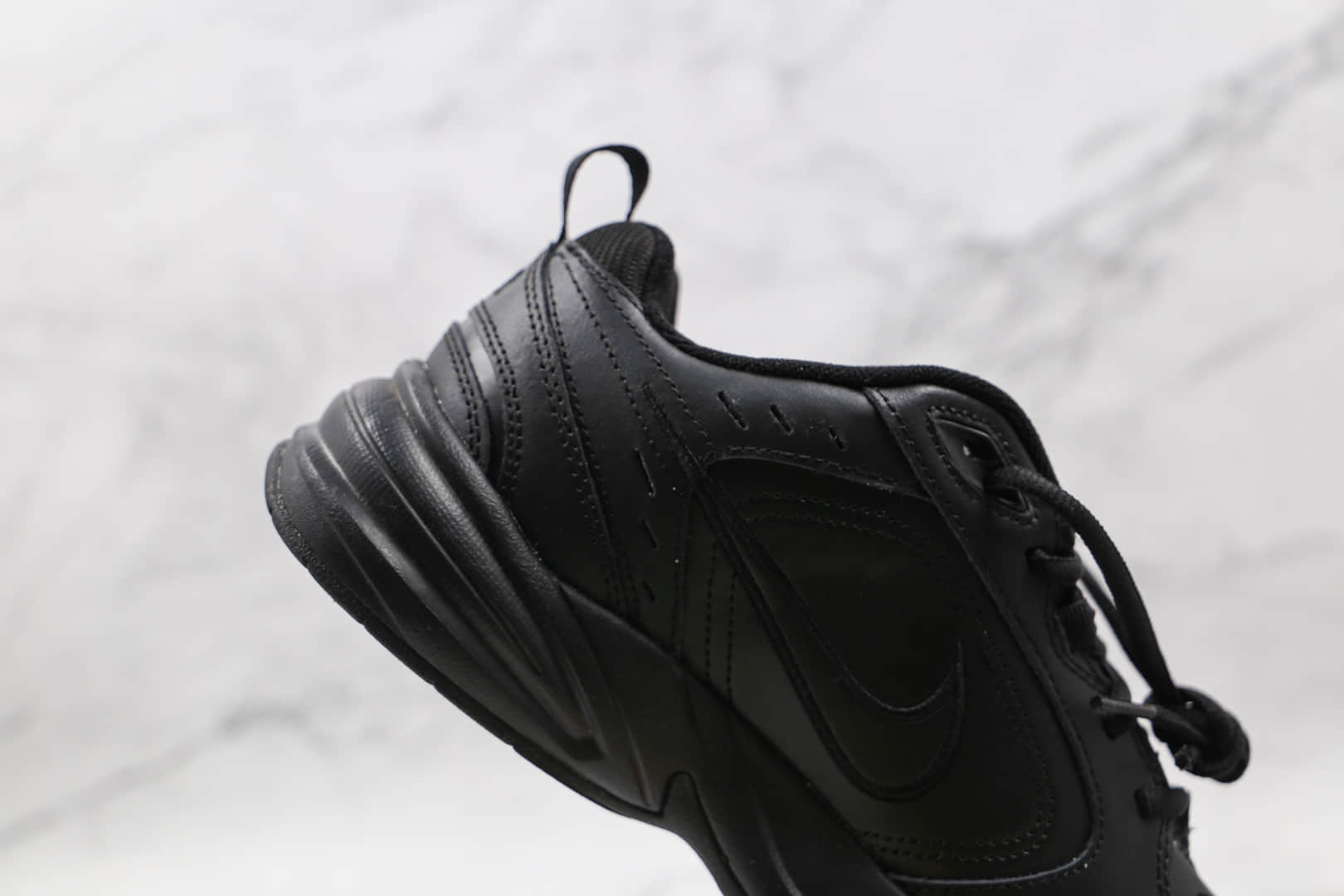 耐克Nike Air Monarch M2K纯原版本复古M2k纯黑色老爹鞋原盒原标 货号:415445-001