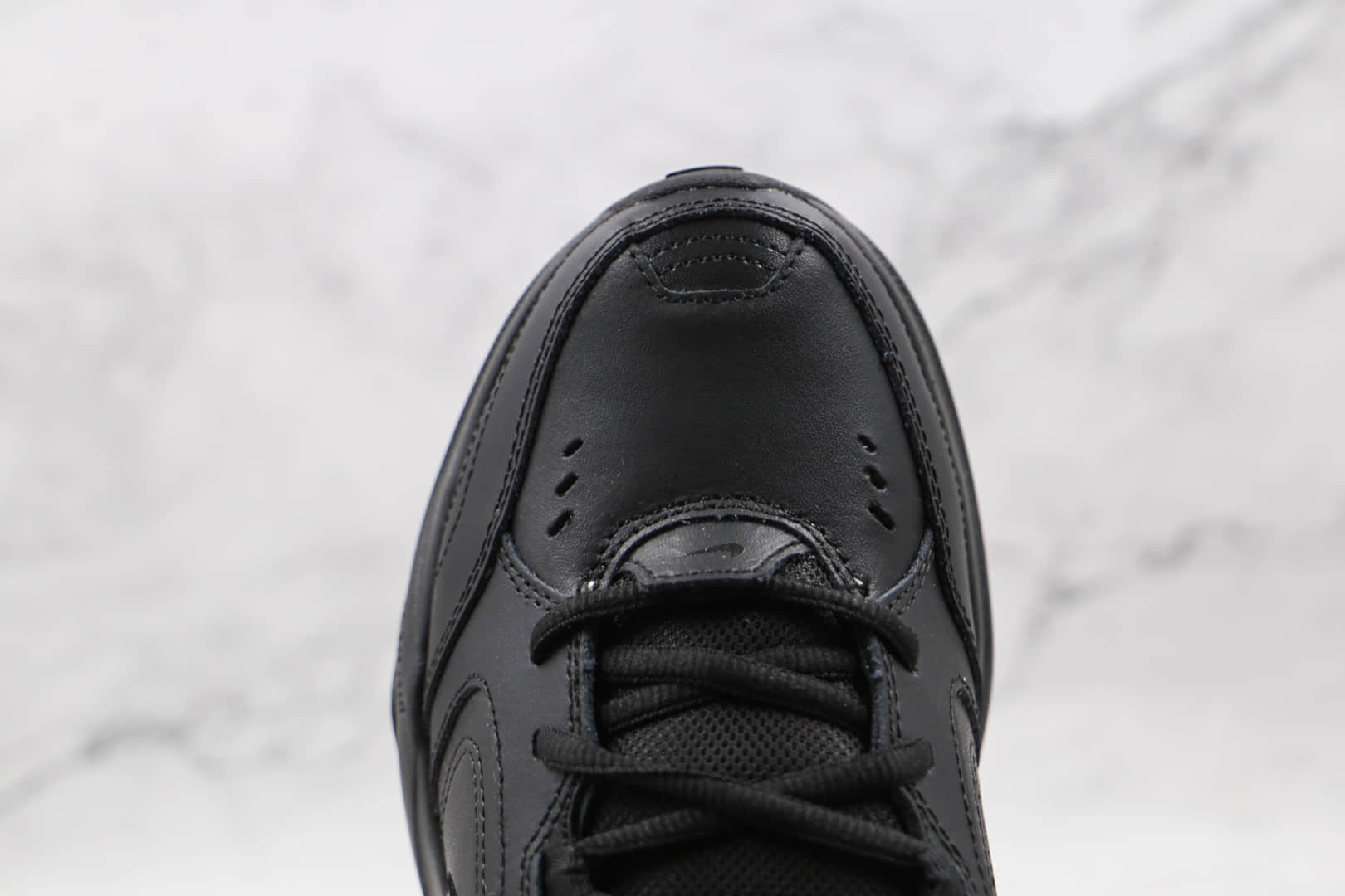 耐克Nike Air Monarch M2K纯原版本复古M2k纯黑色老爹鞋原盒原标 货号:415445-001