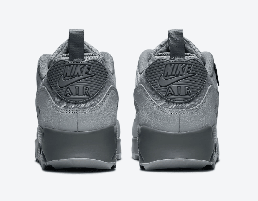鞋舌带兜!全新Nike Air Max 90 Surplus“狼灰”首度曝光! 货号:DC9389-001