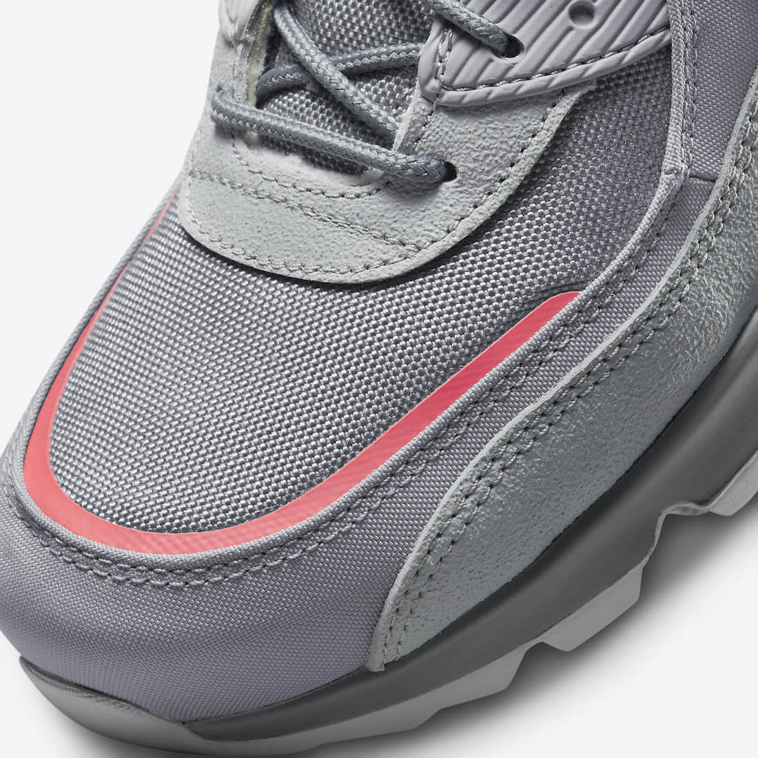 鞋舌带兜!全新Nike Air Max 90 Surplus“狼灰”首度曝光! 货号:DC9389-001