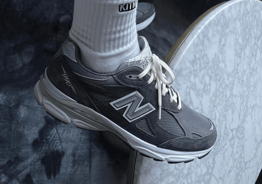 全新Kith x New Balance 990v3 “Tornado”即将发售!复古感拉满! 货号:M990KT3