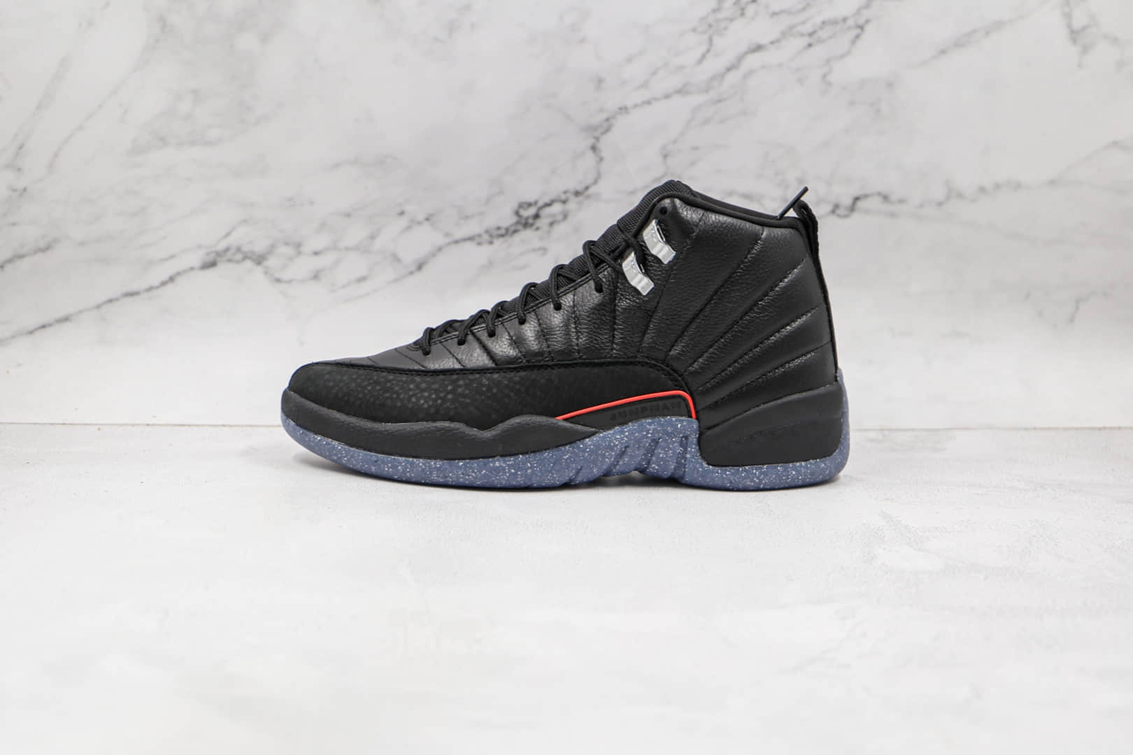 乔丹Air Jordan 12纯原版本黑色AJ12篮球鞋原楦头纸板打造 (ID:69504) - 图片1