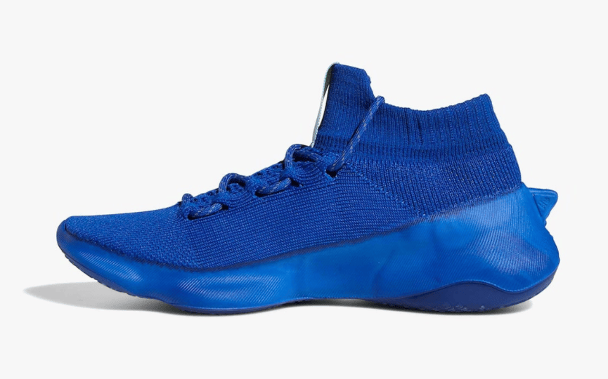 一体式袜套鞋!菲董 x adidas Humanrace Sichona宝蓝色官图释出! 货号:GW4880