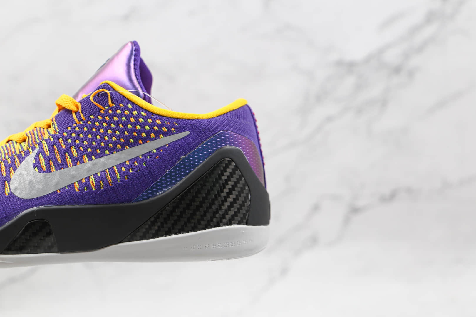 耐克Nike Zoom Kobe IX纯原版本科比9代紫金色黑曼巴篮球鞋支持实战 货号:630487-500
