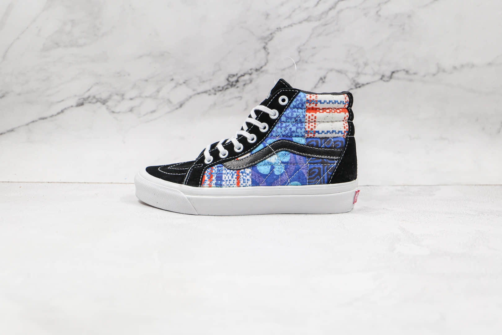 万斯Vans x Sandy Liang x SK8-Hi 38 DX公司级版本三方联名款海绵宝宝图案硫化帆布鞋原厂硫化大底 (ID:70037) - 图片1