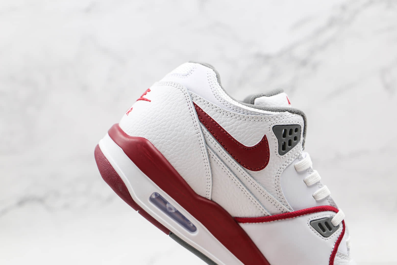 耐克Nike Air Flight 89纯原版本星际篮球鞋主题白红色复古篮球鞋原楦头纸板打造 货号:DD1173-100